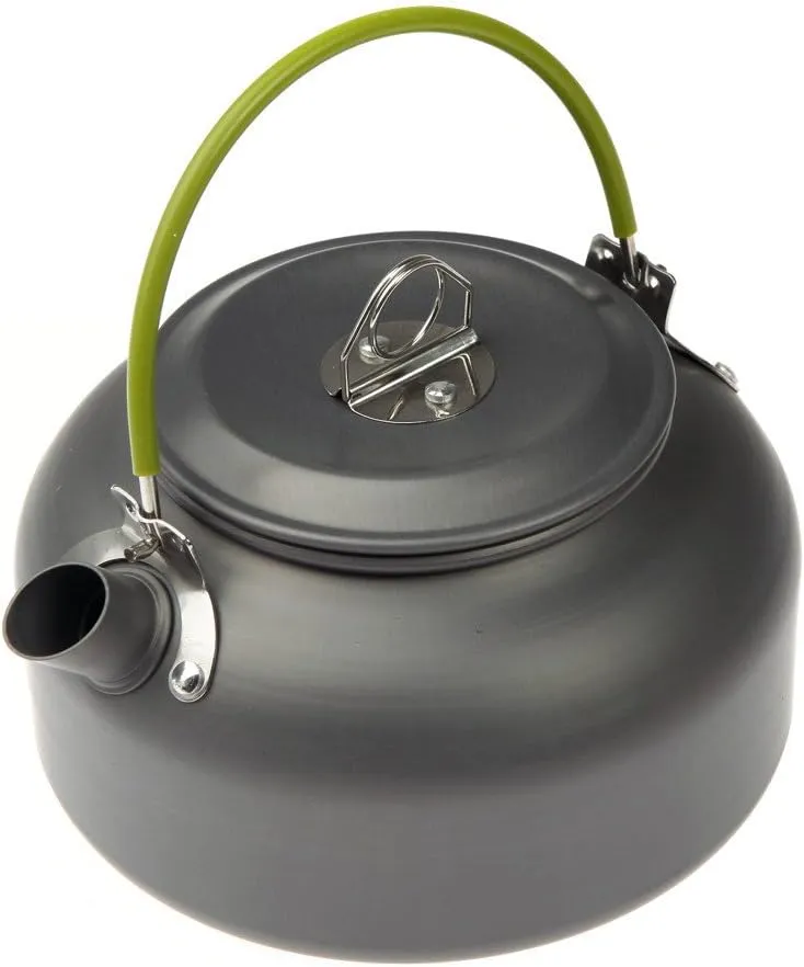 0.8L Portable Ultra-light Outdoor Hiking Camping Survival Water Kettle Teapot Coffee Pot Anodised Aluminum Water Bottle by Tony CampinG & AccessorieS 888