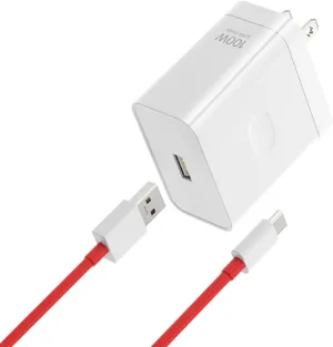 100W 80W 65W Fast Block Charger Compatible for Oneplus 13 12 13R 11 10 9 Pro 12R 10T 10R 8T 8 7T 7 Pro Open Pad Nord CE 3 4 N30 N20 N10 9R One Plus Realme Super Charge 5ft Cable
