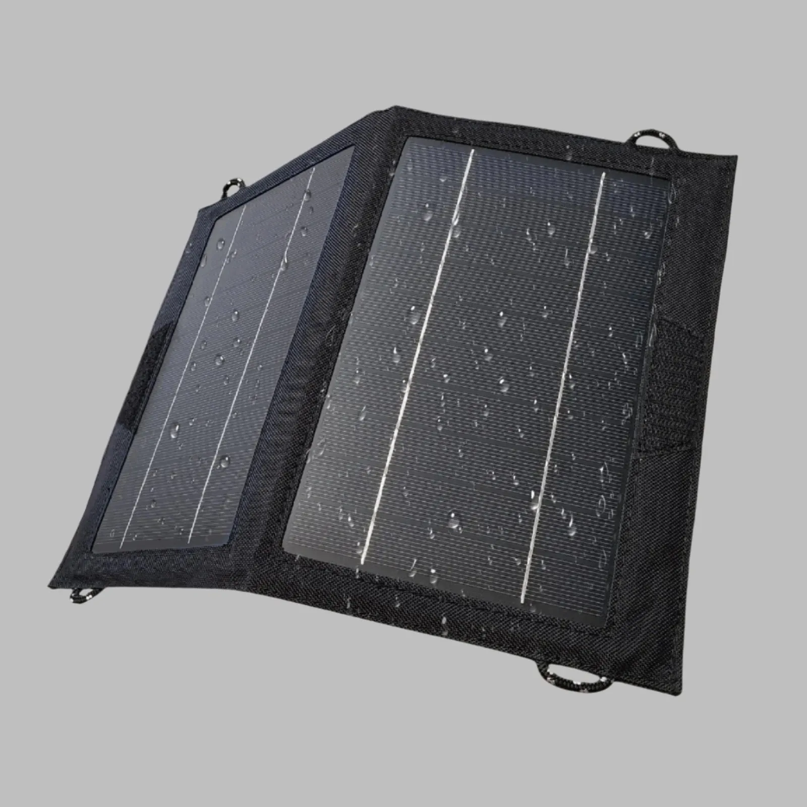 10W Portable Solar Charger - Waterproof Foldable Solar Panel with USB Output for Hiking, Camping, and Backpacking