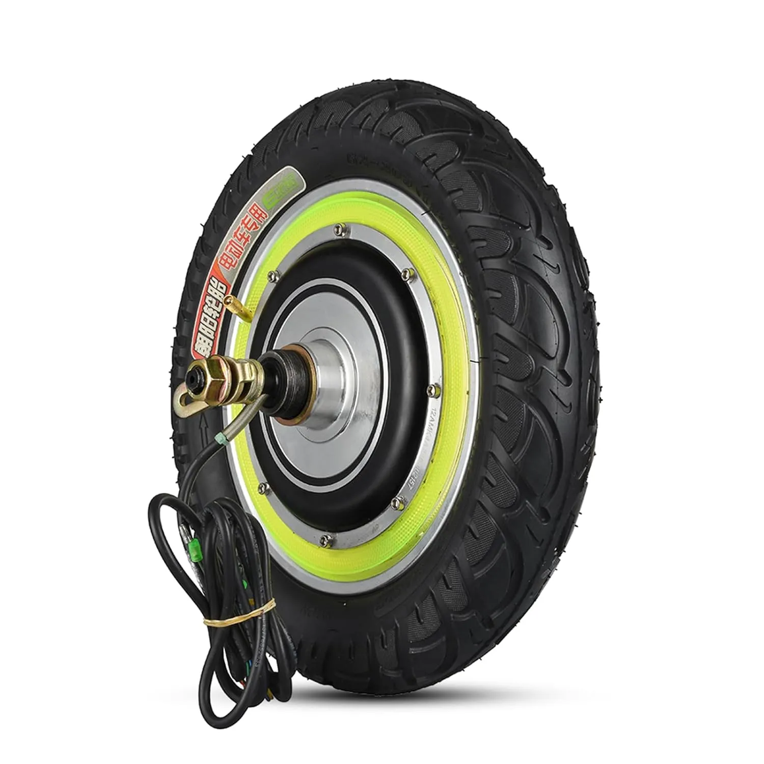 12 inch Electric Scooter Hub Motor Wheel 48V 500W Wheel Motor Brushless Gearless Hub Motor E Scooter Conversion Kits 30H Magnet (12inch 48V500W)