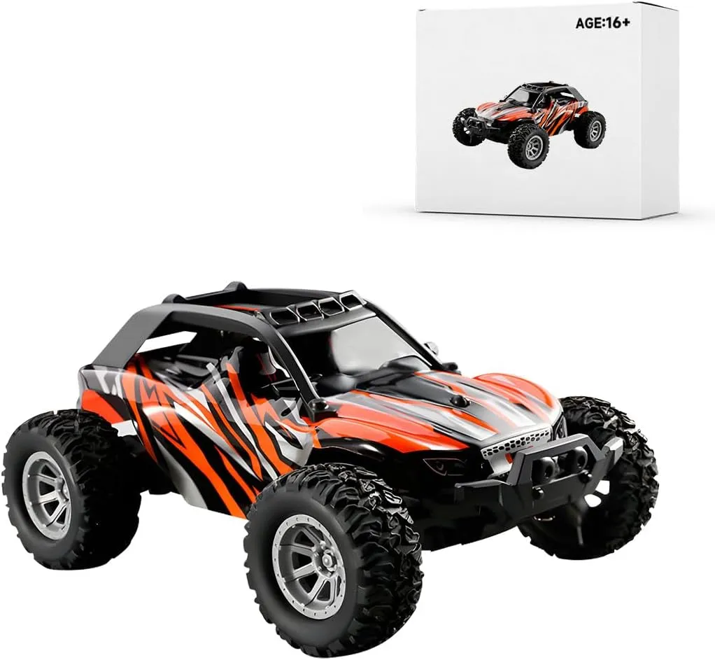 1/32 2.4G RC Mini Electric Drift Off-Road Vehicle Model Halloween Surprising Gift, Remote Control Rock Crawler (RTR Version)