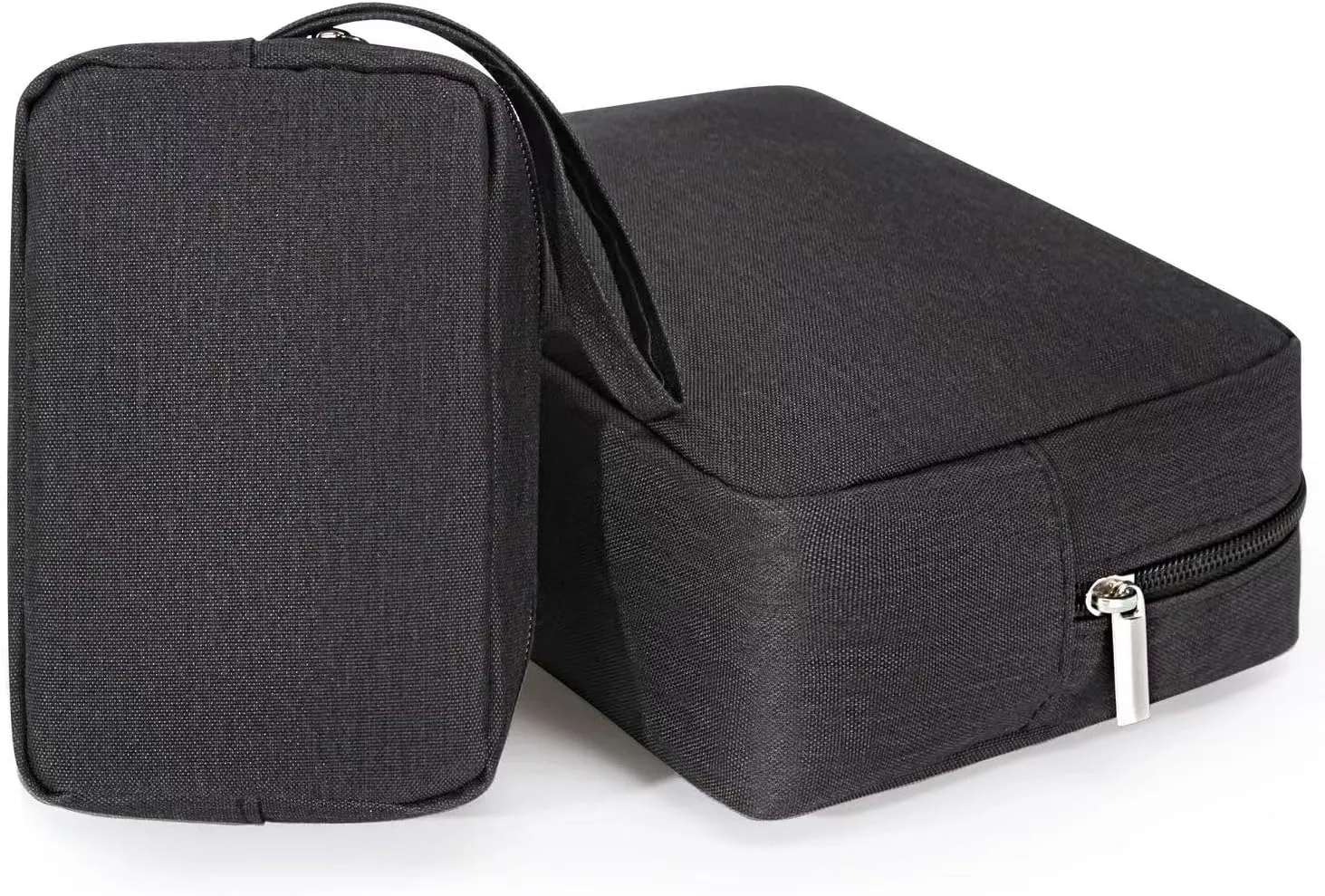 2 Pieces Small Zippered Pouch, Portable Electronics Organizer, Toiletry Carry Bag Mini Cosmetic Makeup Bag, Coin Purse Wallet, Make up Case for Purse,Storage Bag Travel Accessories, Small Packing Cube