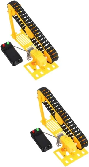 2 Sets Conveyor DIY Model Conveyor Assembly Model for Boys and Experiment Projects Engineering Toys Toys Set