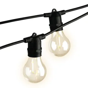 20M/30M Solar Festoon String Lights LED Christmas Waterproof