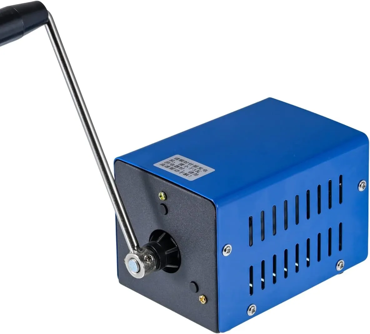 20W Portable Generator Manual Power Supply for Camping Off-grid Emergency Backup Hand Crank USB Charger
