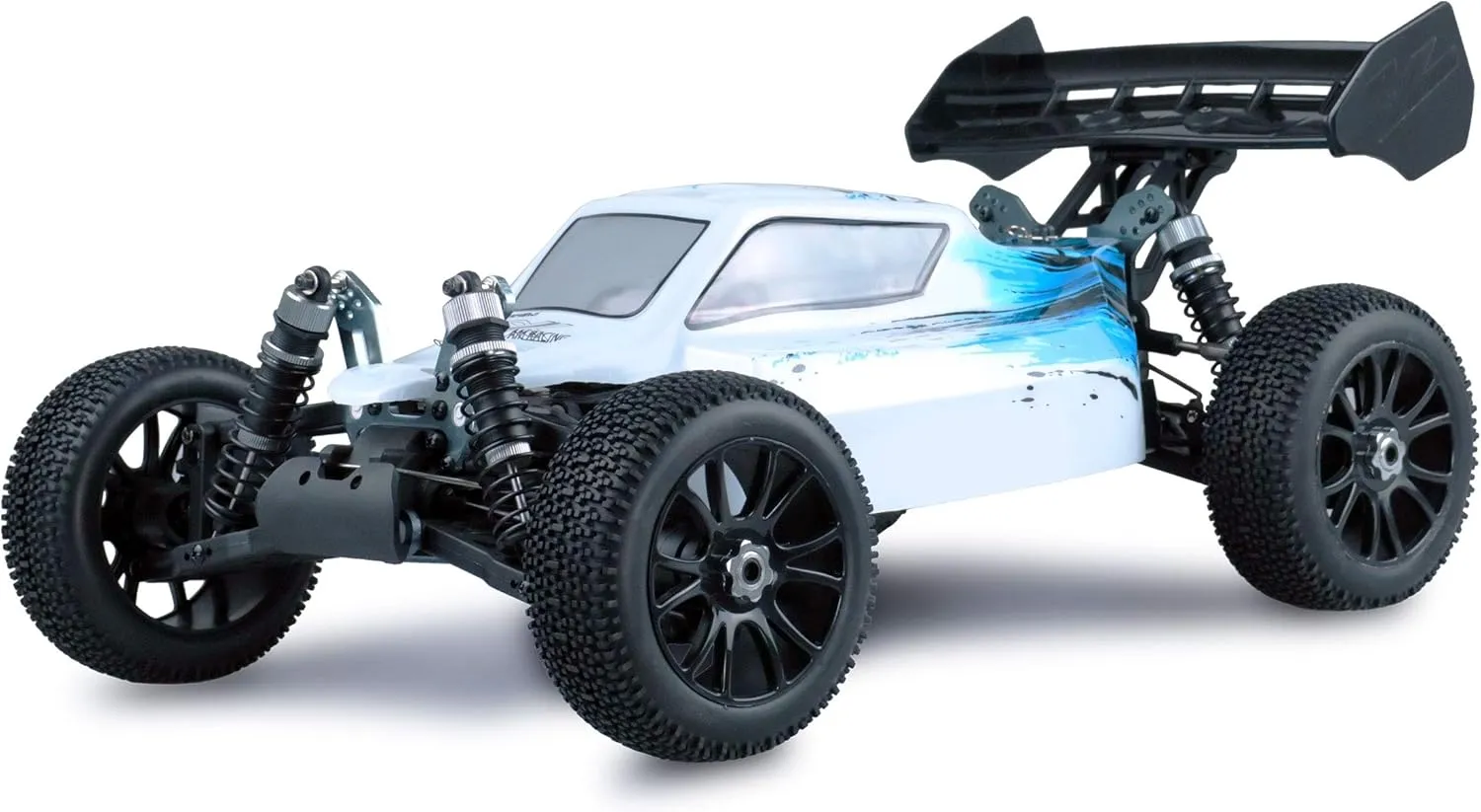 22299 Planet Pro 4WD Buggy RTR, 1:8, 2.4 GHZ, White/Blue