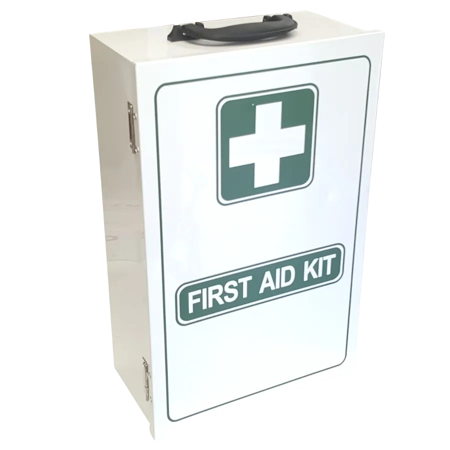 26-50 Person Wall Mounted Portrait Heavy Duty Metal First Aid Cabinet