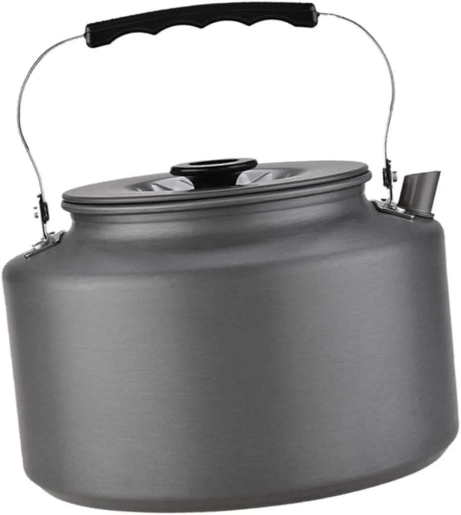 2l Collapsible Camping Tea Pot Portable Outdoor Kettle Infuser Boiling Pot for Coffee and Tea