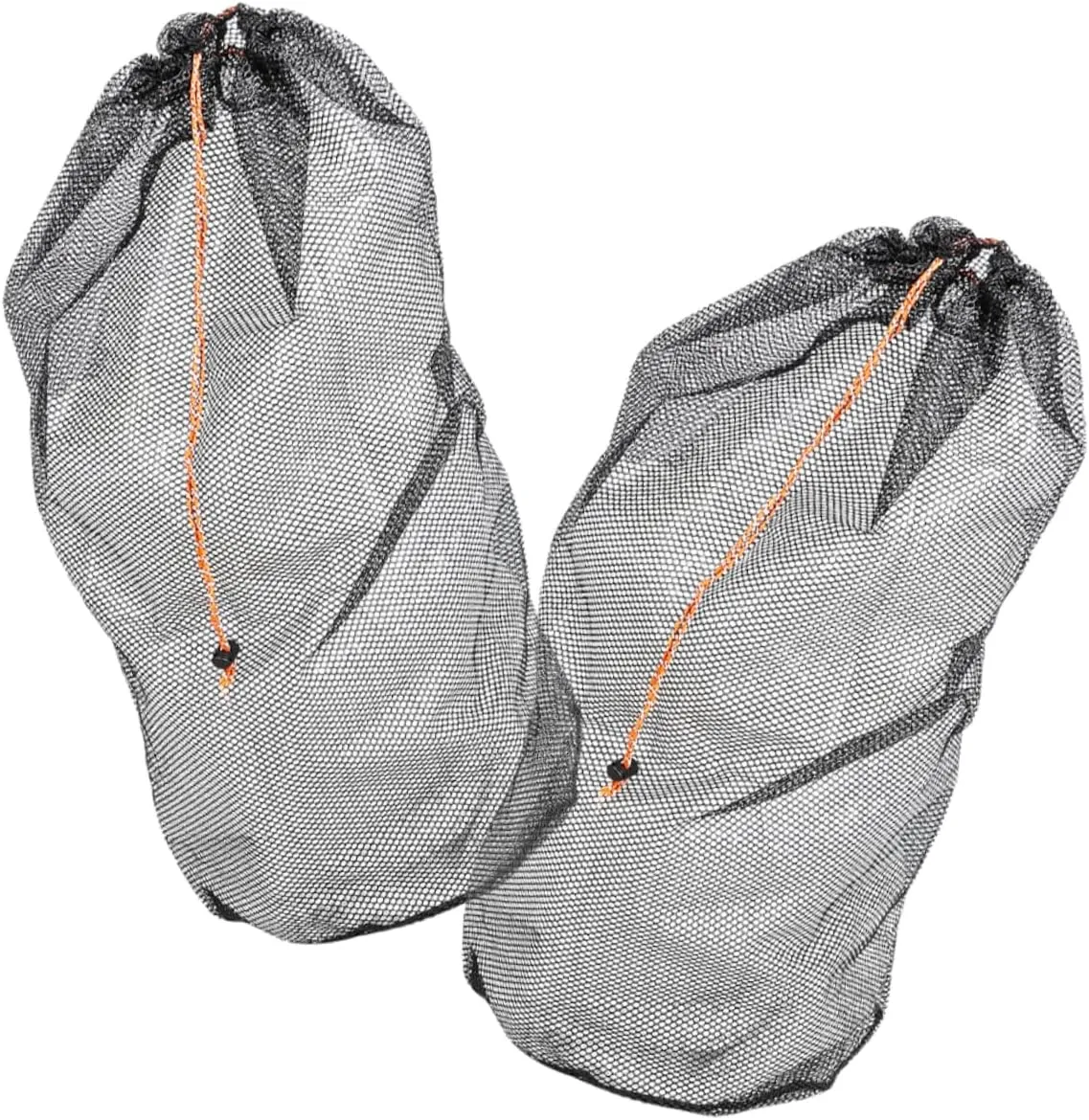 2pcs Drawstring Sack for Travel Mesh Storage Bags for Sleeping Bags Blankets Quilts Toys Lightweight and Portable Storage for Camping and Outdoor Activities