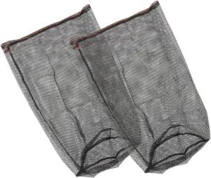 2pcs Travel Drawstring Sack for Camping Hiking Outdoor Storage Capacity Mesh Stuff Bag for Blankets Quilts Toys Breathable Portable Climbing Sleep Bag Holder Grey