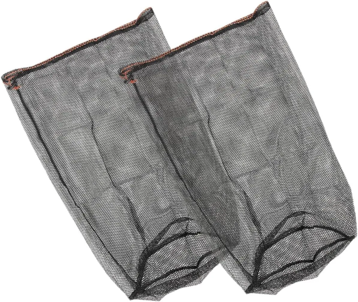 2pcs Travel Drawstring Sack for Camping Hiking Outdoor Storage Capacity Mesh Stuff Bag for Blankets Quilts Toys Breathable Portable Climbing Sleep Bag Holder Grey