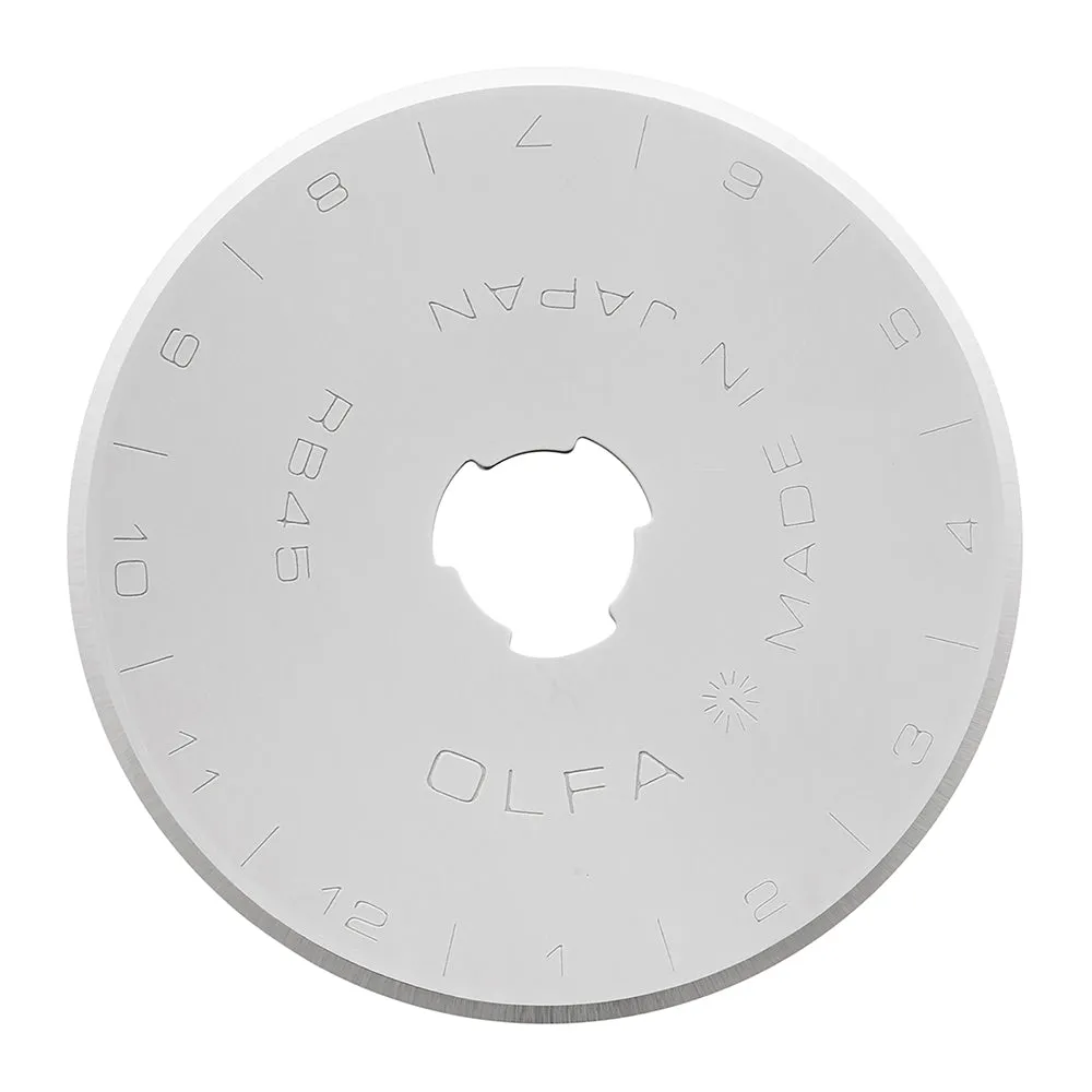 45mm Tungsten Steel Rotary Cutter Blade - 1 pack - Olfa