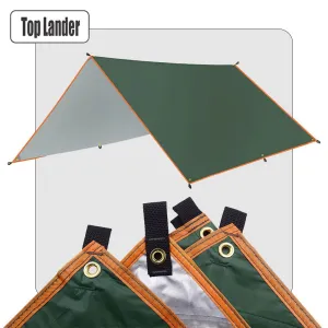 5x3m 4x3m 3x3m Awning Waterproof Tarp Tent Shade Ultralight Garden Canopy Sunshade Outdoor Camping Tourist Beach Sun Shelter