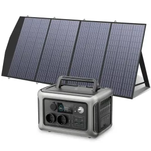 600W Solar Generator Panel 299Wh Portable Power Station For Camping