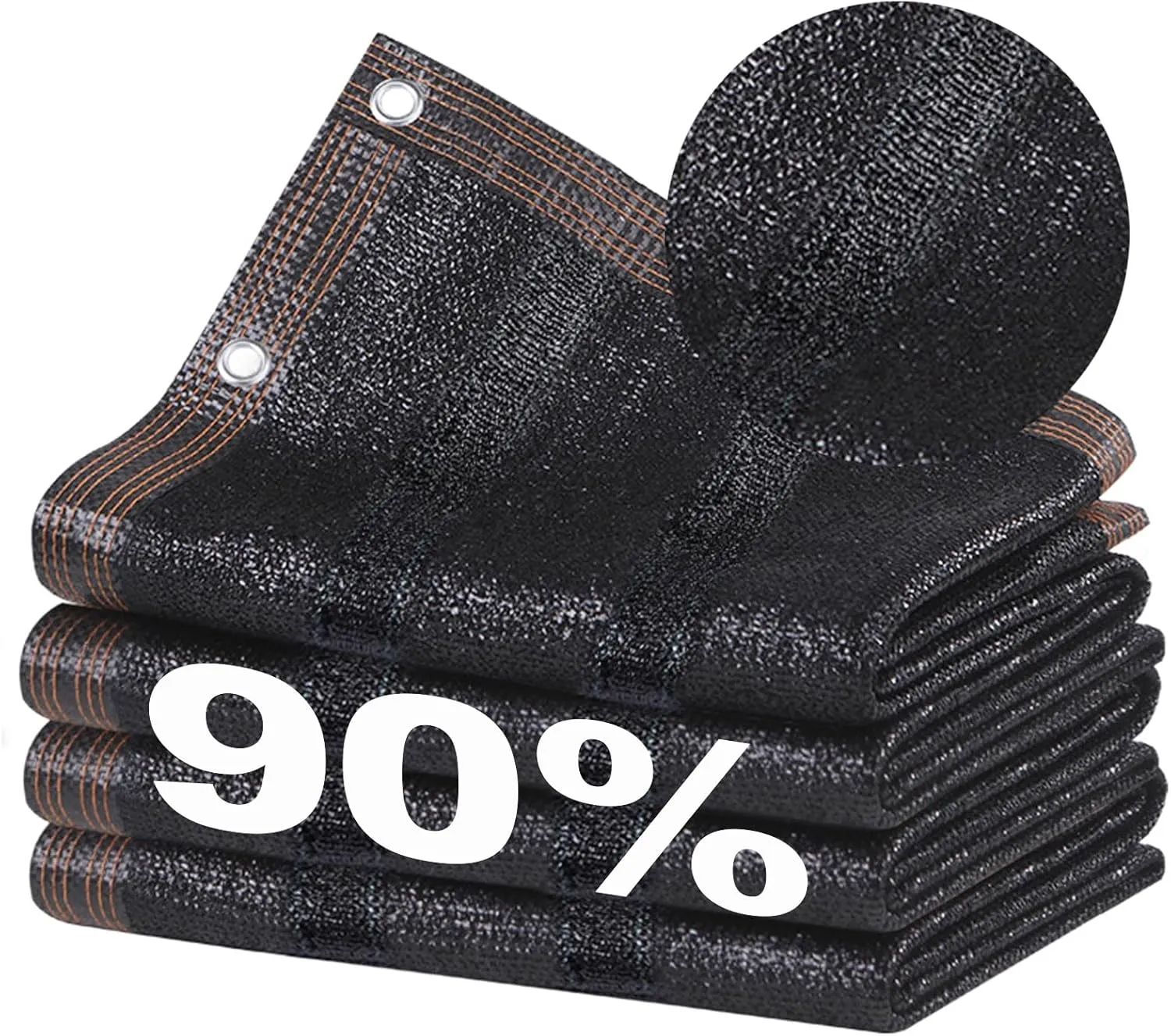 6.5x39ft 90% Shade Cloth, Chicken Coop Shade Cover,Sturdy Sunblock Mesh Tarp with Grommets for Patio Plants Greenhouse Kennel Porch Pergola Sun Protection Neting Cover