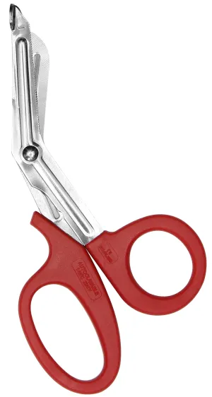 7" Stainless Steel Bandage Shears Red Handle