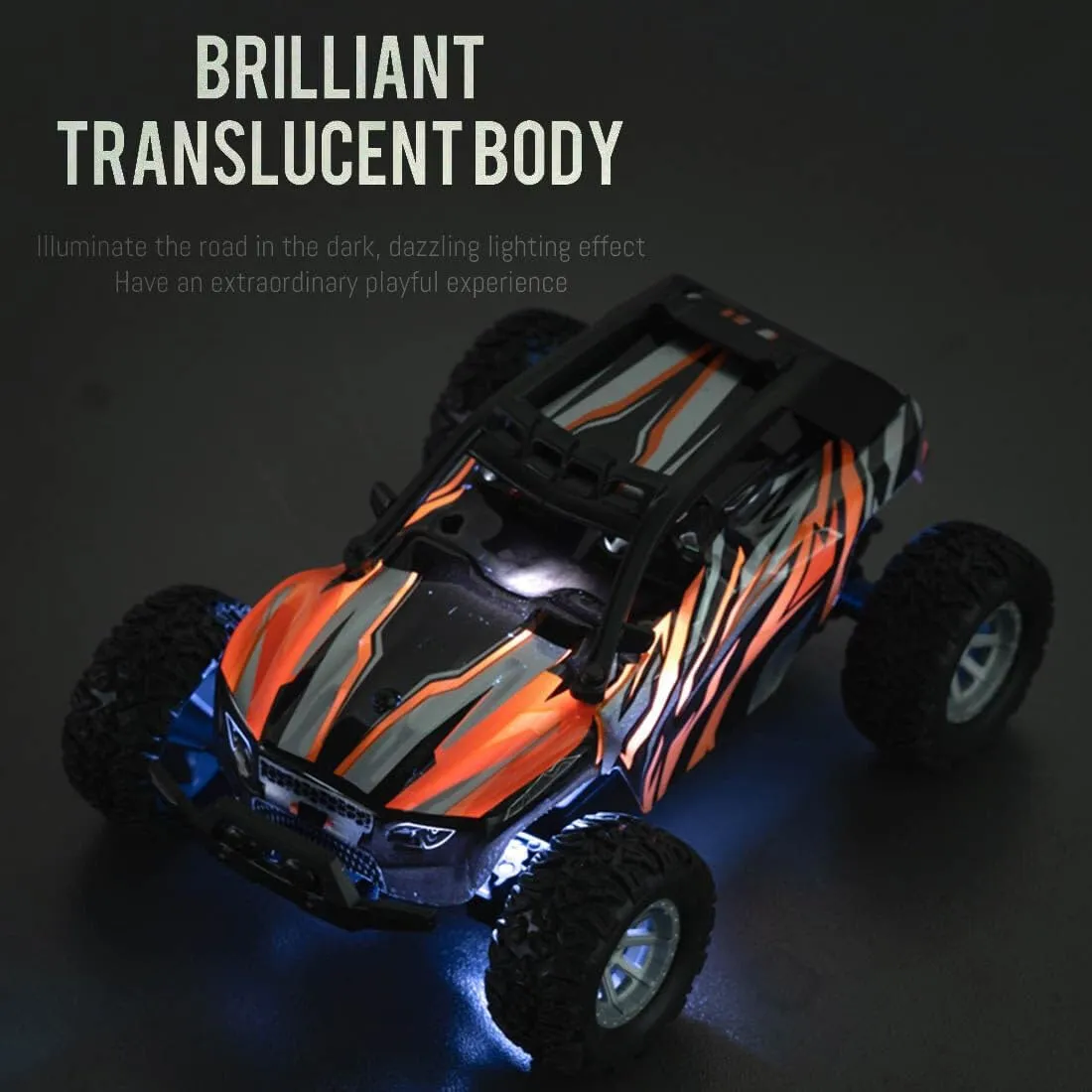 802 High-Speed RC Mini Electric Drift Off-Road Vehicle Model, 1/32 2.4G Electric Vehicle Model with Wireless Remote Control and Realistic Design, for Adults (RTR Version/Green), Medium