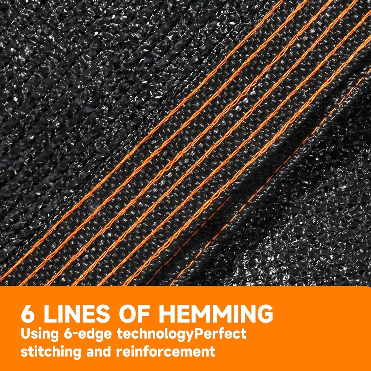 90% Shading Rate 20'x20' Black Shade Cloth,UV Resistant Durable Mesh Tarp with Grommets&Reinforced Edges, Shade Net Using for Plants Cover, Greenhouse, Dog Kennel, Patio, Chicken House