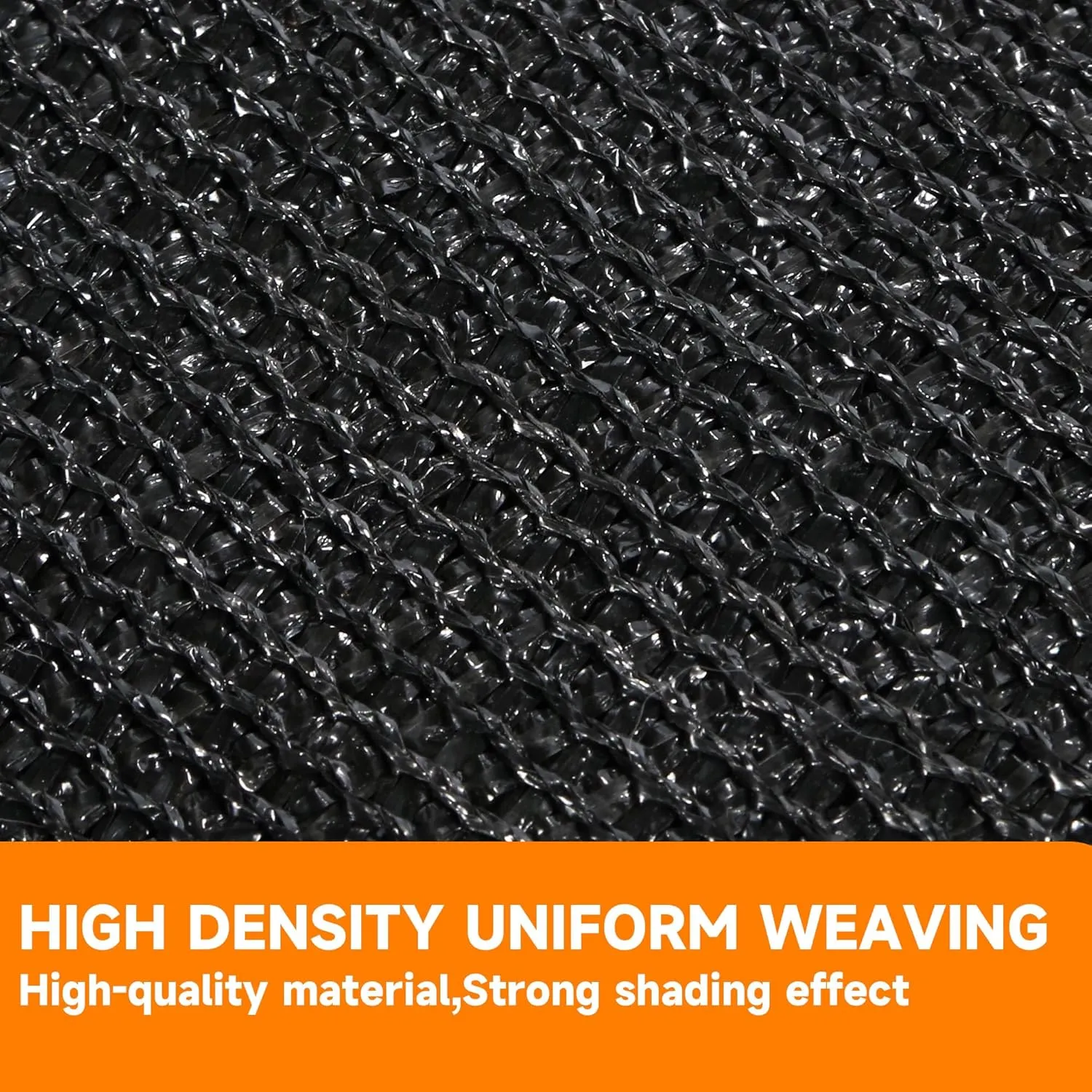 90% Shading Rate 20'x20' Black Shade Cloth,UV Resistant Durable Mesh Tarp with Grommets&Reinforced Edges, Shade Net Using for Plants Cover, Greenhouse, Dog Kennel, Patio, Chicken House