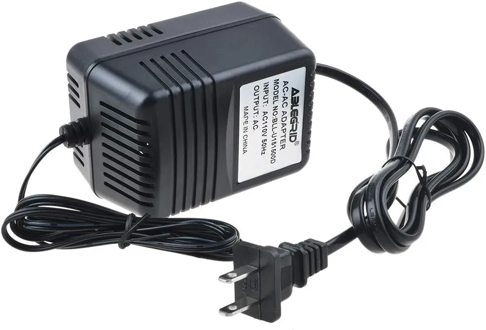ABLEGRID AC/AC Adapter for Doepfer Dark Link USB Midi to CV Gate Interface Modular EURORACK Model No: UCA12-200 UCA12200 Pump SP-400LV Class 2 Power Supply Cord Cable Wall Home Battery Charger