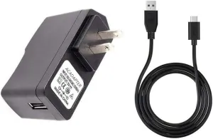 AC Adapter   USB Cable Compatible with HairMax Laserband 82 LB82 Older Models Hair Growth Device Power Supply Cord Battery Charger Mains PSU (Not fits LaserBand 41 New Models.)