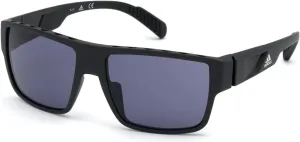 Adidas SP0006 Rectangular Sunglasses For Men   BUNDLE With Designer iWear Kit