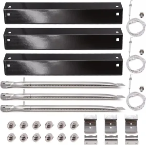 Adviace Grill Parts Kit for Chargriller 5050 3001 5650 3072 5072 3030 3008 5252 3000 Grill Replacement Parts