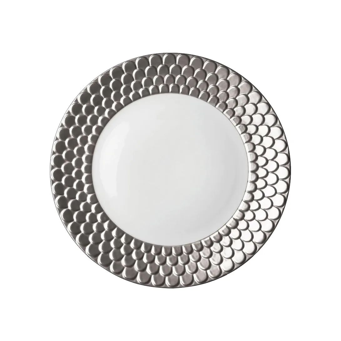Aegean Platinum Charger 12"