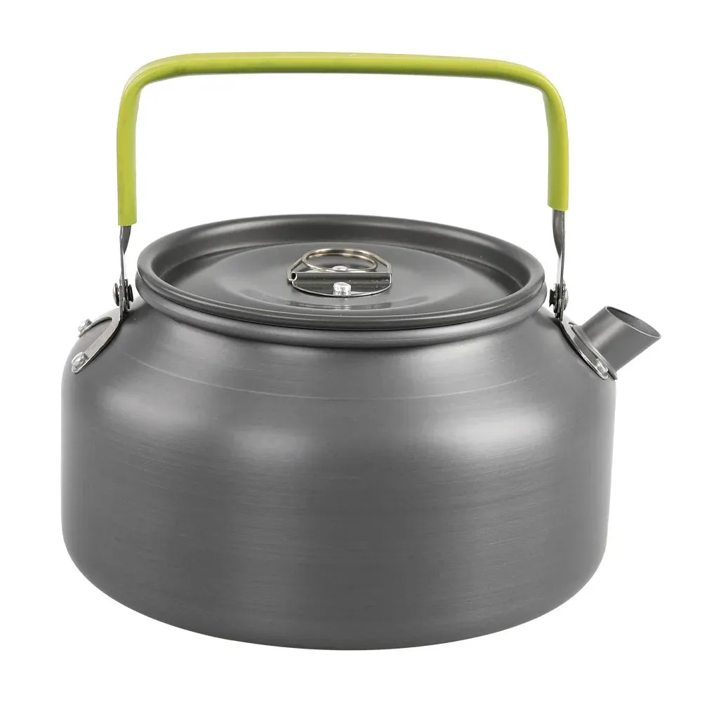 Alloy Camping Cooking Kettle 800ml 1.2L Tea Coffee Pot
