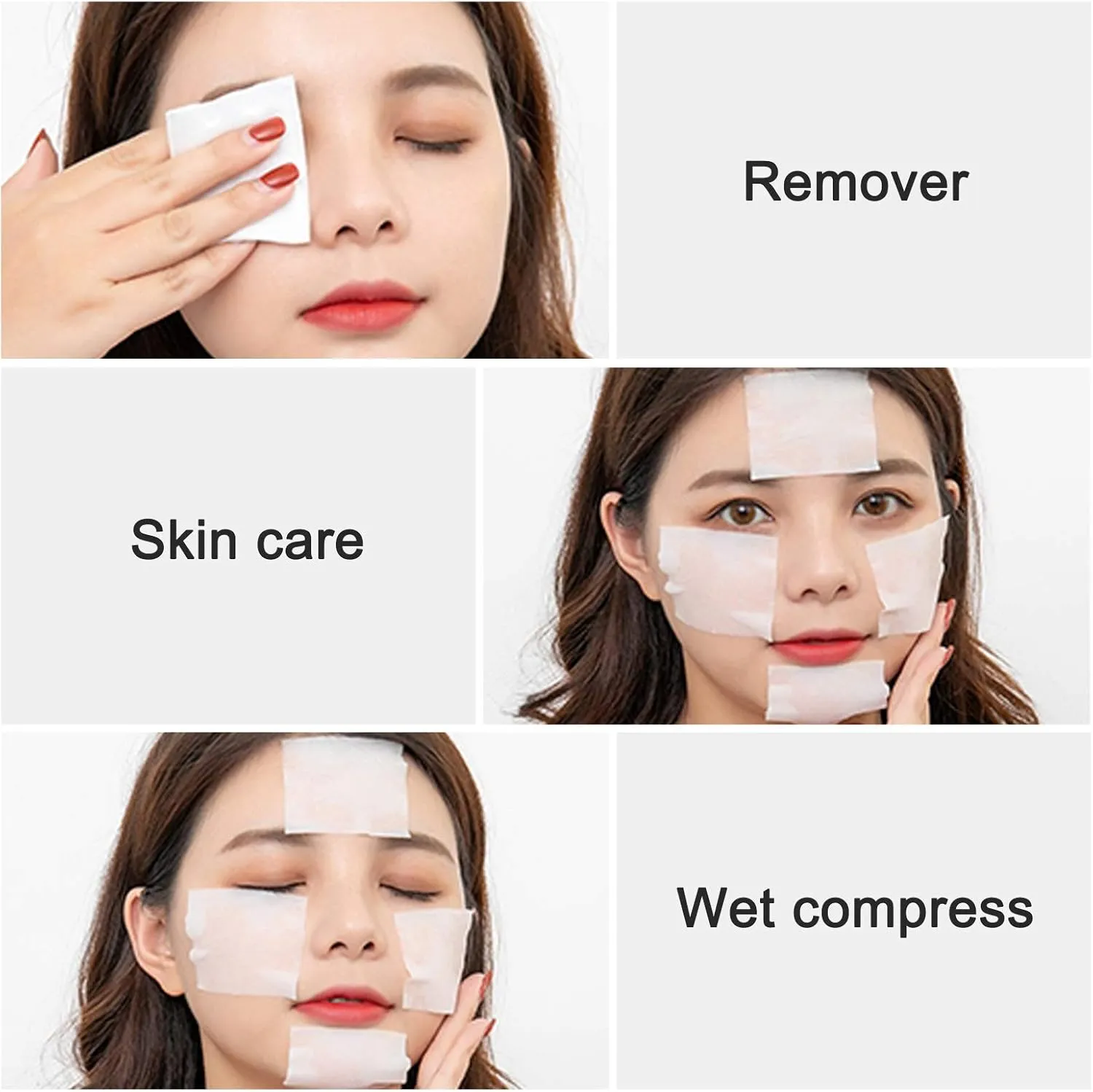 Amenities Hotel Vanity Set,100Pack Individually Wrapped Bulk Hygiene Supplies for Homeless Include Cosmetic Cotton Pads,Cotton Swabs,for Airbnb,Hotel,Shelter,Nursing Home,Charity
