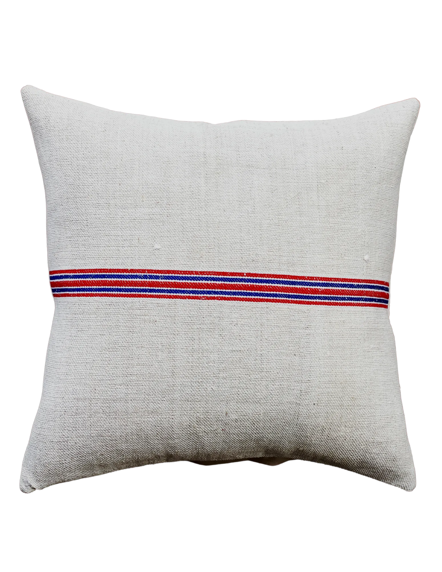 Americana Grain Sack Pillow Cover