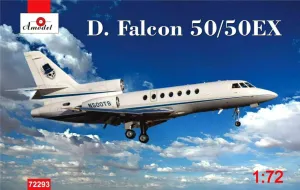 Amodel 72293-1/72 Dassault Falcon 50/50EX Aircraft, Scale Plastic Model kit