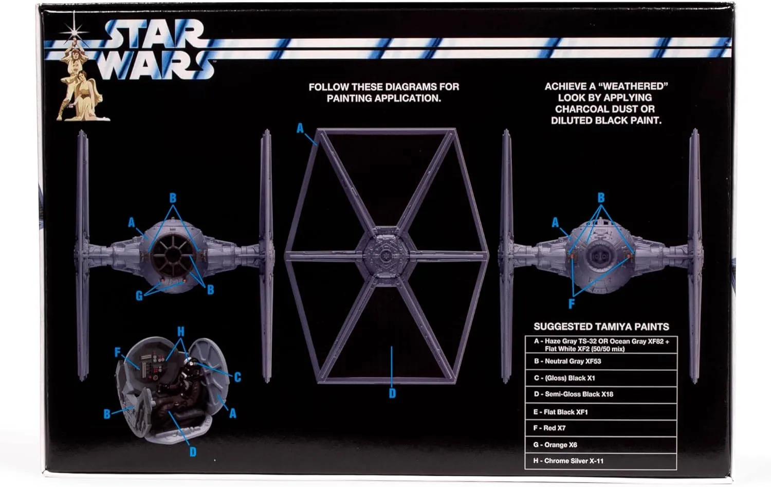 AMT Star Wars: A New Hope TIE Fighter 1:48 Scale Model Kit