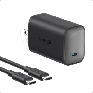 Anker Nano Charger, 100W Foldable Type C Charger for iPhone Series, and All USB C Devices, 6FT USB-C Cable Included, Compatible with MagSafe