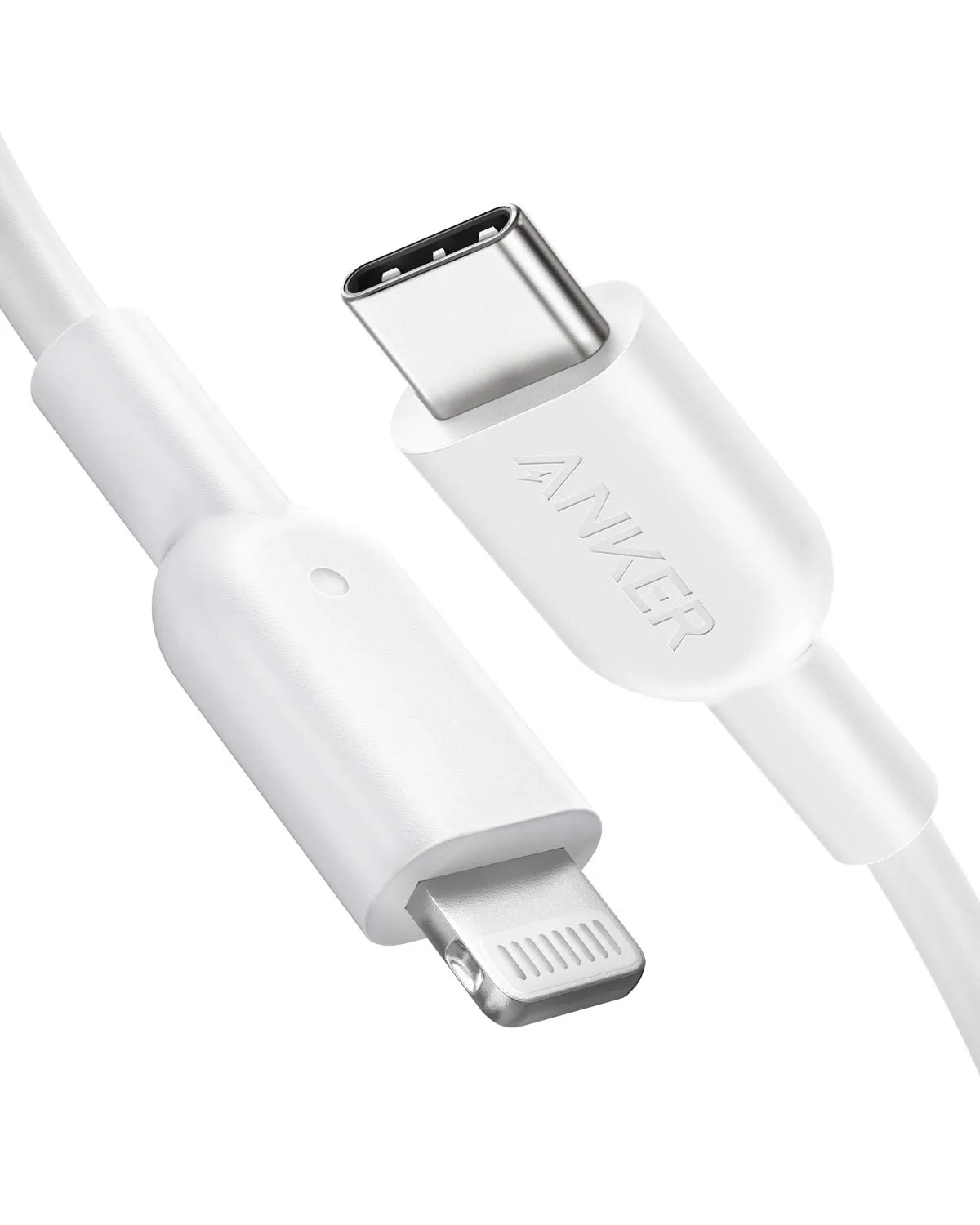 Anker USB C to Lightning Cable, MFi Certified Cable for iPhone 13 Pro 12 Pro Max 12 11 X XS, Supports Power Delivery (6FT,White)