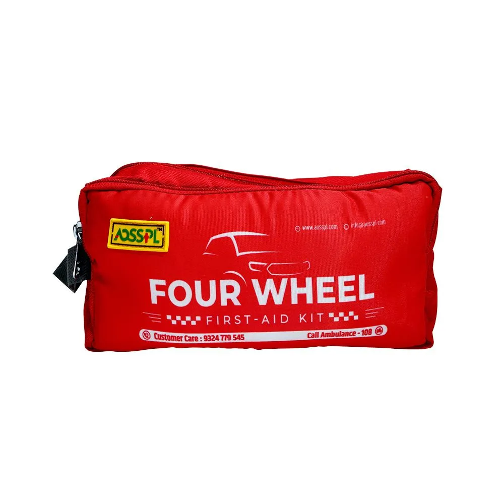AOSSPL FOUR WHEEL KIT First Aid Kit - Red
