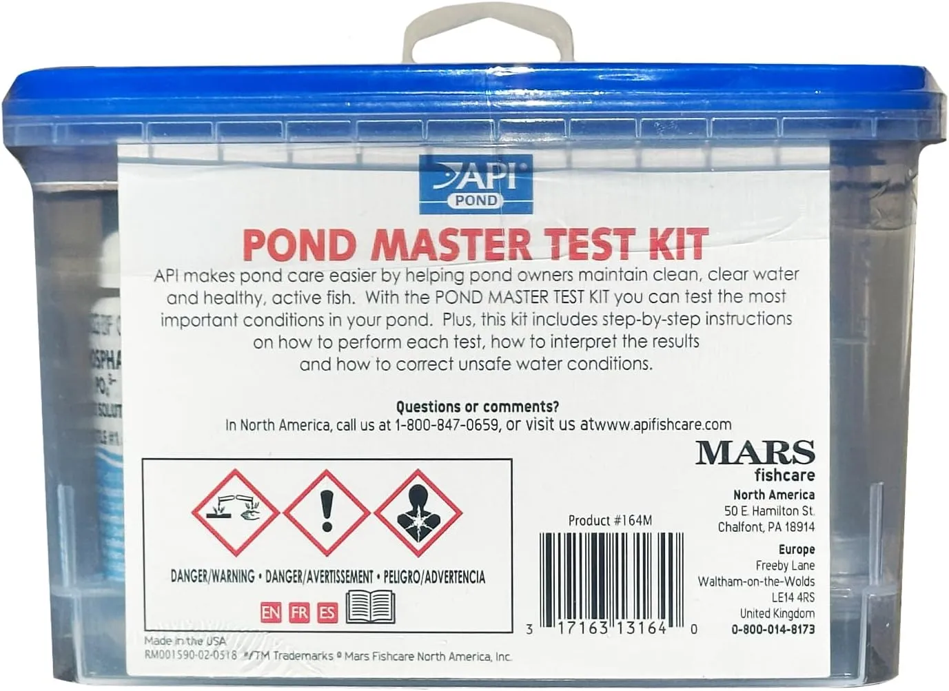 API POND MASTER TEST KIT Pond Water Test Kit 500-Test