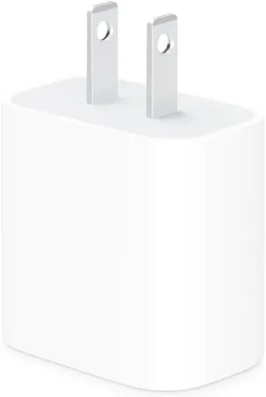 Apple 20W USB-C Power Adapter - iPhone Charger with Fast Charging Capability, Type C Wall Charger
