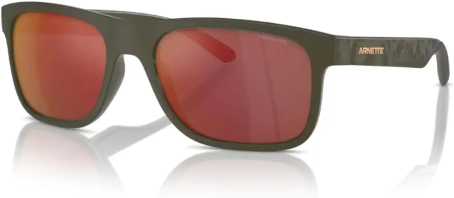 ARNETTE Khim AN4341 Square Sunglasses for Men   BUNDLE WIth Designer iWear Complimentary Eyewear Kit