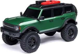 Axial RC Truck 1/24 SCX24 Ford Bronco 4X4 RTR Brushed Rock Crawler (Battery & Charger Included), Green, AXI00006V2T5