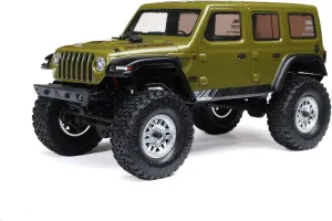 Axial RC Truck SCX24 2019 Jeep Wrangler JLU CRC, Green: 1/24 4WD RTR (Battery and Charger Included), AXI00002V3T4