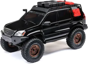 Axial RC Truck SCX24 Lexus GX 470: 1/24 4WD RTR (Everything Needed to Run is Included), Black, AXI-1532T3