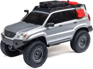 Axial RC Truck SCX24 Lexus GX470: 1/24 4WD RTR (Everything Needed to Run is Included), Silver, AXI-1532T2