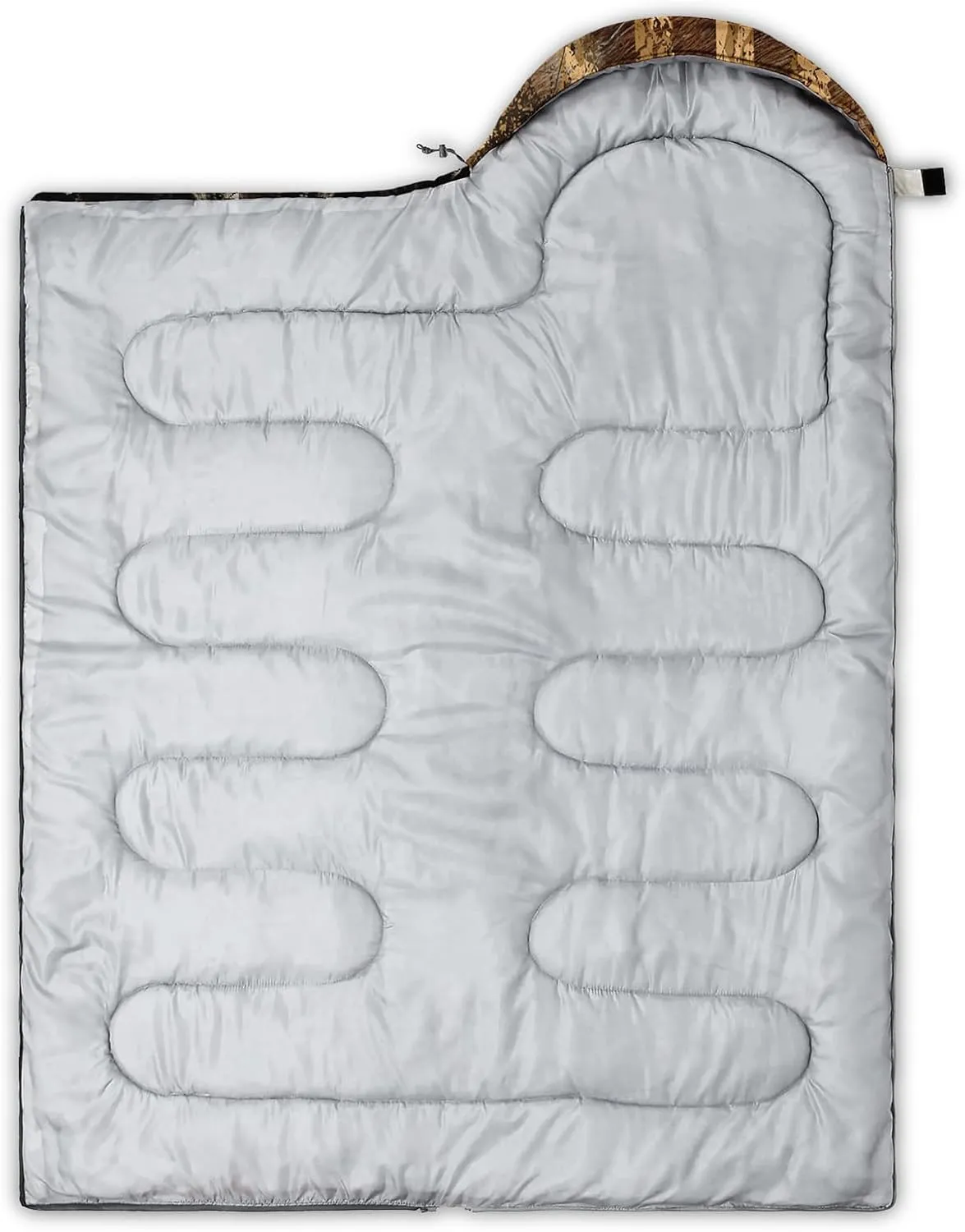 Axolotl Western Yak Sleeping Bag,3 Season Warm And Cool Weather Star Flag Sleeping Bags For Kids Girls Teens,Vertical Line Waterproof Lightweight Sleeping Bags For Traveling,Outdoors Camping Equipment