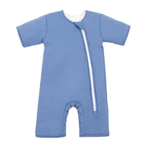 Baby Transition Sleep Sack 3-6 Months 100% Cotton Warm Thick Transition Swaddles for Newborns Infant Long Sleeve Sleep Sack with Feet Baby Wearable Blanket 2-Way Zipper Easy Diaper Changes