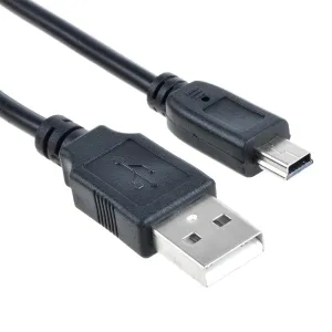 BBAUER 4ft Mini USB Charging Cable for Cygolite Streak 450 Bicycle Light Power Cord