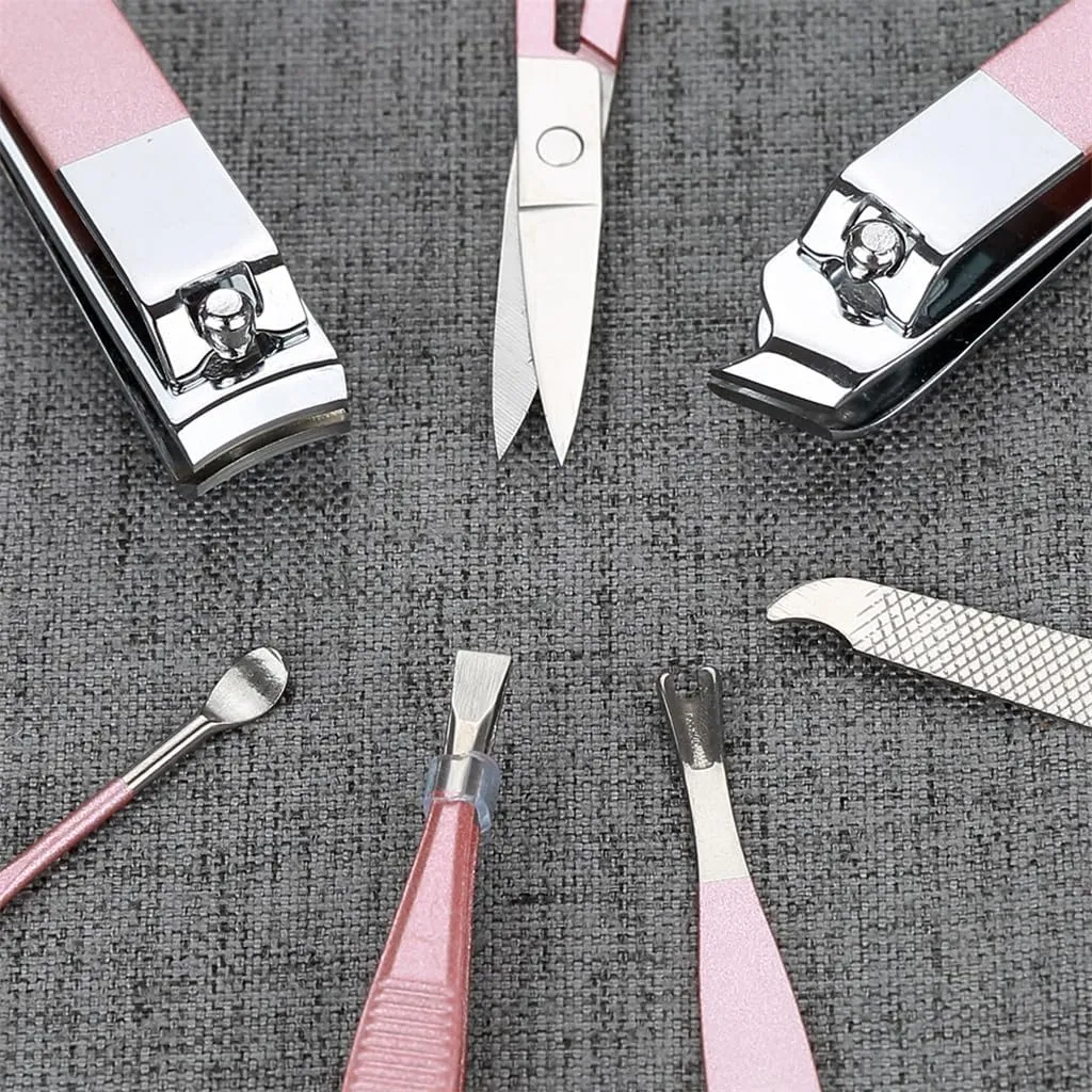 Beauty Manicure Tools Manicure Set 7 Pieces Nail Clippers Nail Clippers