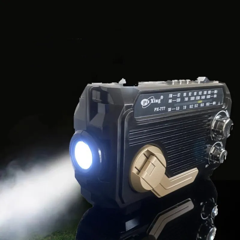 ⏳Beperkte tijd 50% korting!💥 Multi-function Hand Crank Portable Radio with Flashlight