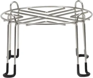 Berkey Water Filter Stainless Steel Wire Stand with Rubberized Non-Skid/Non-Slip Feet for Imperial and Crown and Other Extra Large Sized Gravity Fed Water Filters Raises Your 6 inches