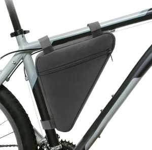 Bike Frame Bag for Cannondale Trigger, Bicycle Triangle Pouch, Bike Frame Triangle Travel Storage Bag, Riding Accessories, for Mountain Road Bike Trip,A Black